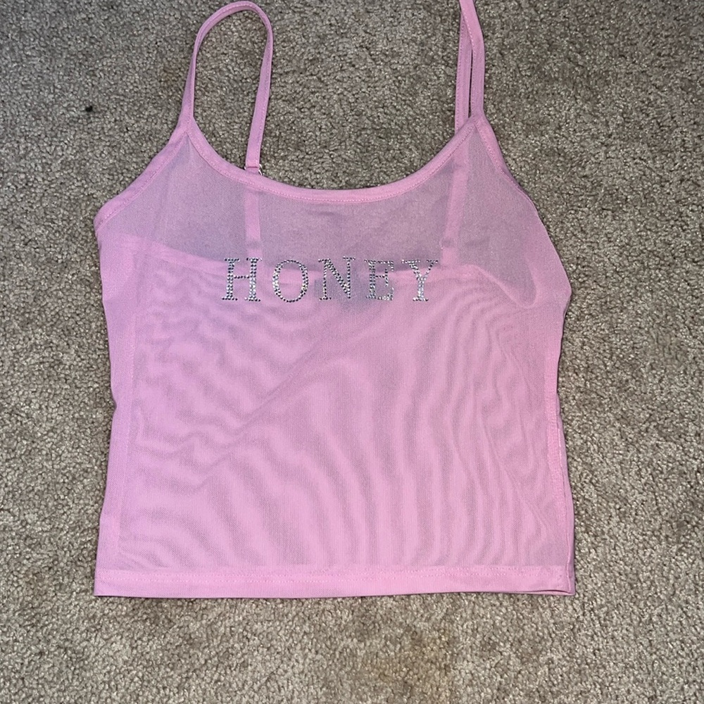 Honey mesh top